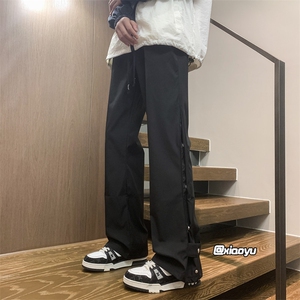 XZ616 秋季新款冲锋裤大码机能工装长裤微喇休闲裤TY511 P55控68图片
