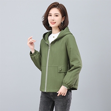 时尚保暖连帽棉服女短款宽松显瘦加绒外套冬季新款韩版百搭上衣，女装棉衣/棉服，依恋蒂丝