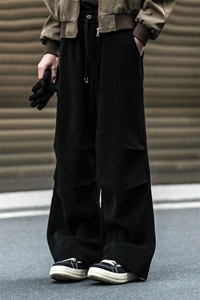 903-WK01-P60   S-3XL 灯芯绒加绒加厚休闲裤 3-4图片