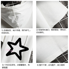 连帽短袖t恤男大码胖子带帽五分袖中袖网格挂拍LD54286-P45，男装T恤，电商A040A