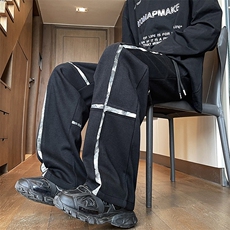 B257-1-N09-P5824秋季新款设计潮流宽松休闲长裤，男装休闲裤，星座B257-1