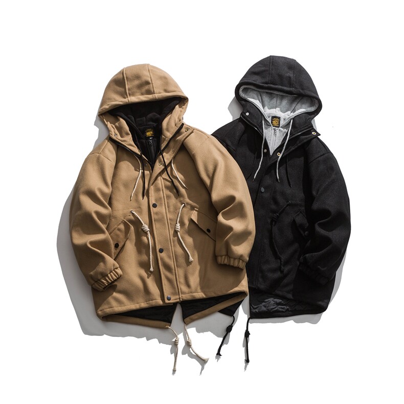 ZM039-P140呢料燕尾服针织假两件棉服中长款棉衣男,男装棉衣,星座1408-1