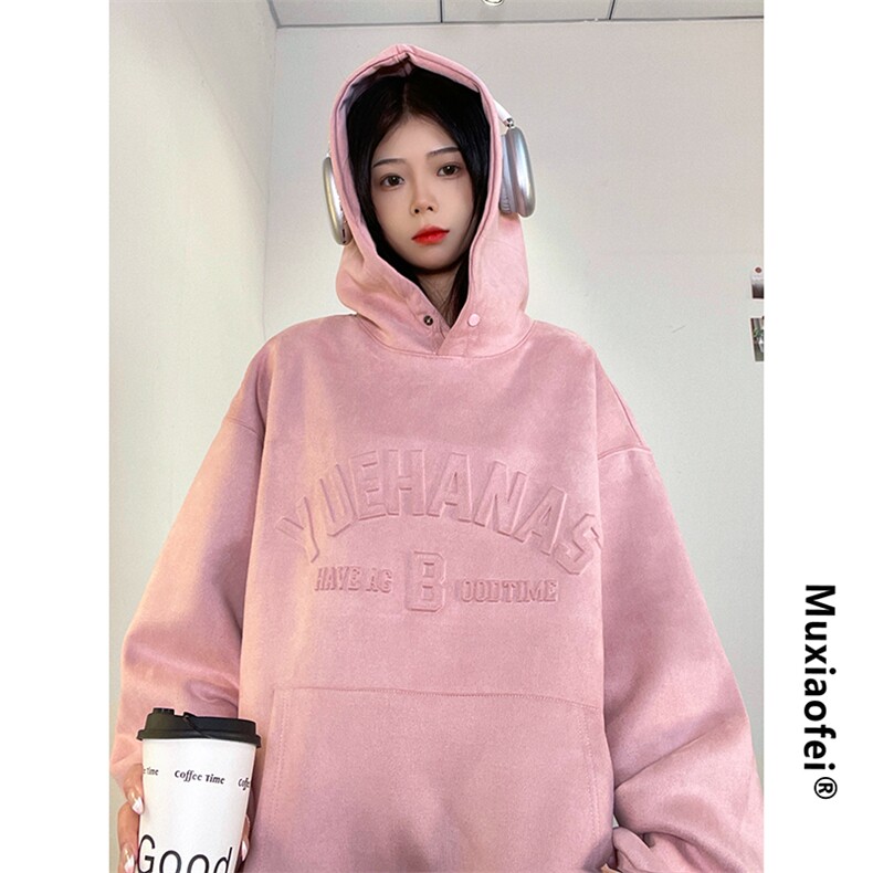 抖音供货、重磅显瘦卫衣秋连帽宽松D223A-DY-LPWY716-特p60,男装卫衣,电商019-1