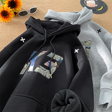秋冬重磅450克连帽卫衣绣宽松B208-WY3607-P65控89，男装卫衣，电商B208