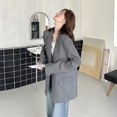 炸街减龄西装外套女2025春季新款英伦风宽松显瘦休闲小西服上衣潮，女装西装，浙宝069