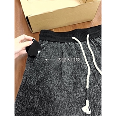 男女同款满天星冰丝速干休闲短裤百搭垂感宽松五分裤子DK160-P28，男装牛仔裤，电商A178