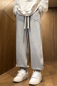 供抖音高品质 加绒加厚男裤子416B-1-KL751-P55限78 加绒P65图片