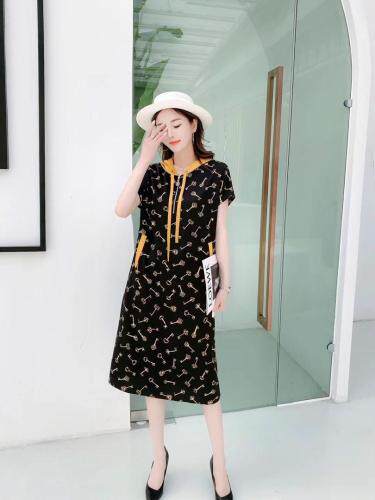 【现货】夏季新款气质修身醋酸缎面连衣裙，女装连衣裙，名怡