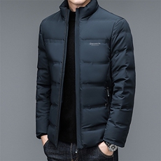 2023冬季新款80%白鸭绒中青年立领保暖羽绒服外套ZL002-P235，男装羽绒服，星座1105-3