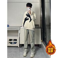 泥黄色加厚加绒