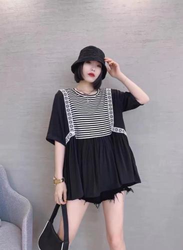 新款假两件套,女装,Tπ