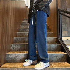 K1220-p30-控59oversizecleanfit黄泥牛仔裤直筒裤老爹裤长裤，男装牛仔裤，星座103A-1