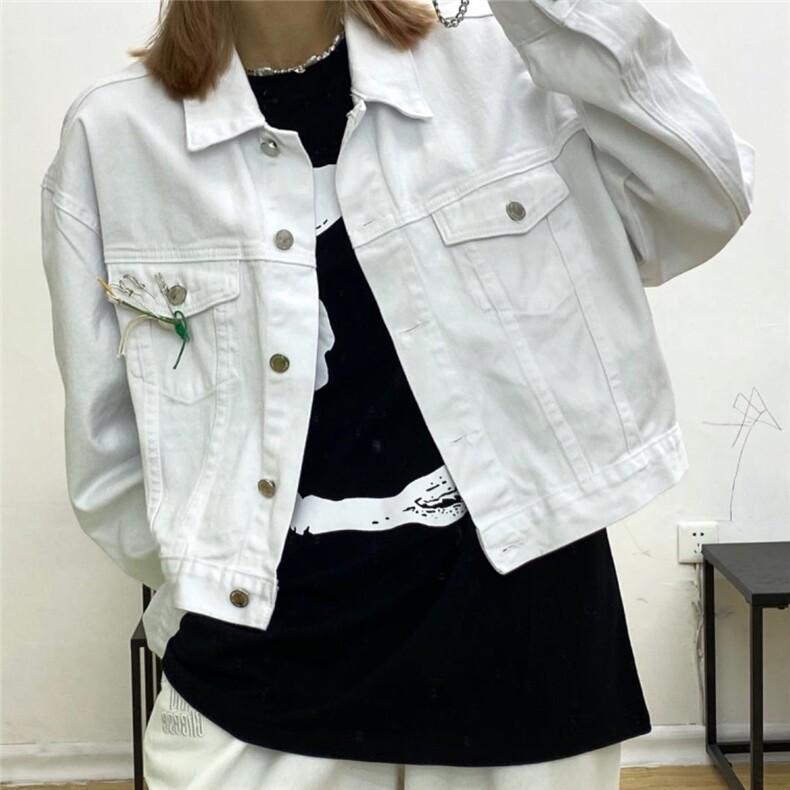 牛仔外套，其它，影子