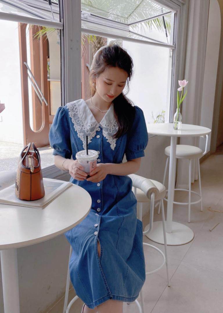 牛仔连衣裙系列，女装连衣裙，Ee·G