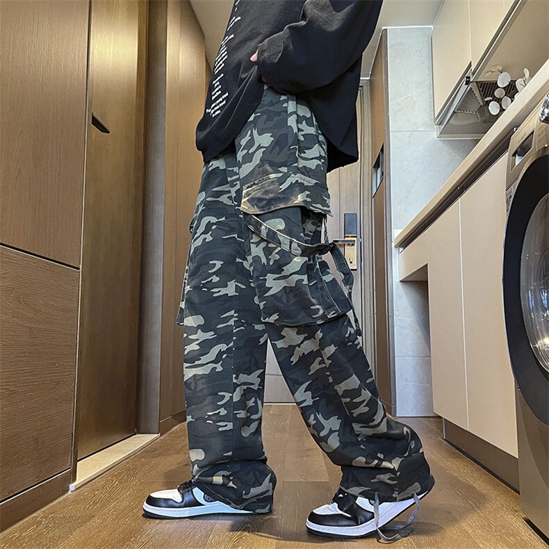 23秋冬新款抖音品质工装休闲裤KK366P60M-XXL,男装休闲裤,星座712