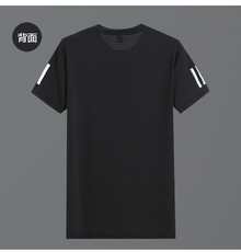 男大码运动短袖T恤弹力网眼透气5032-1_T83(L-X4LP405XL-9XLP45，男装T恤，星座1516-1