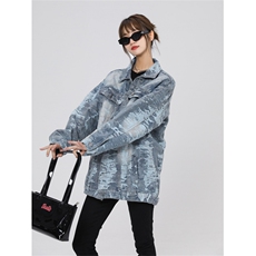 美式复古设计感情侣工装夹克牛仔衣外套221-1-JK2311-P95控138，男装工装外套，星座221-1