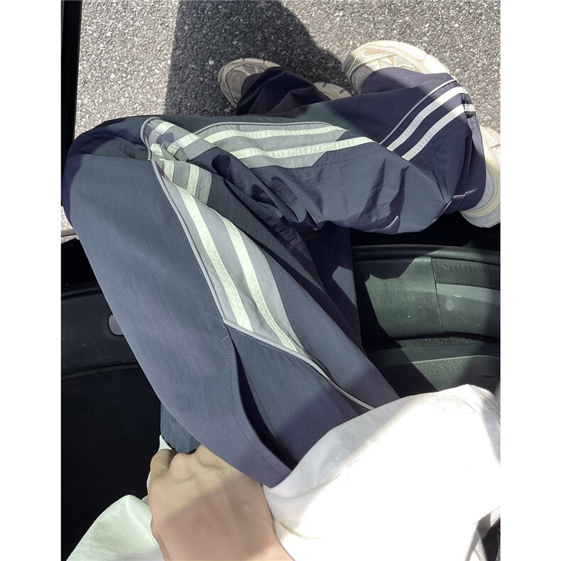 XZ612-K777-P55控79夏季薄款伞兵裤运动街舞休闲裤速干阔腿裤,男装休闲裤,星座612