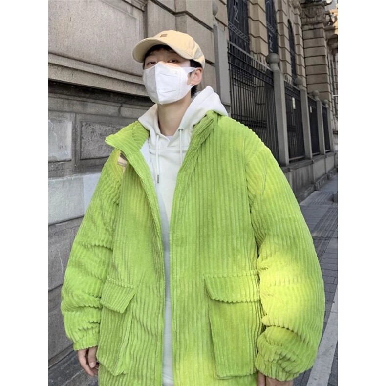 冬季棉服情侣灯芯绒棉衣新款工装宽松加厚棉袄外套TTM20P60,男装棉衣,星座1013-5