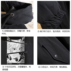 JK41176-P85加棉款-P115纯棉连帽夹克男士大码工装夹克男砖墙，男装夹克，电商A040A