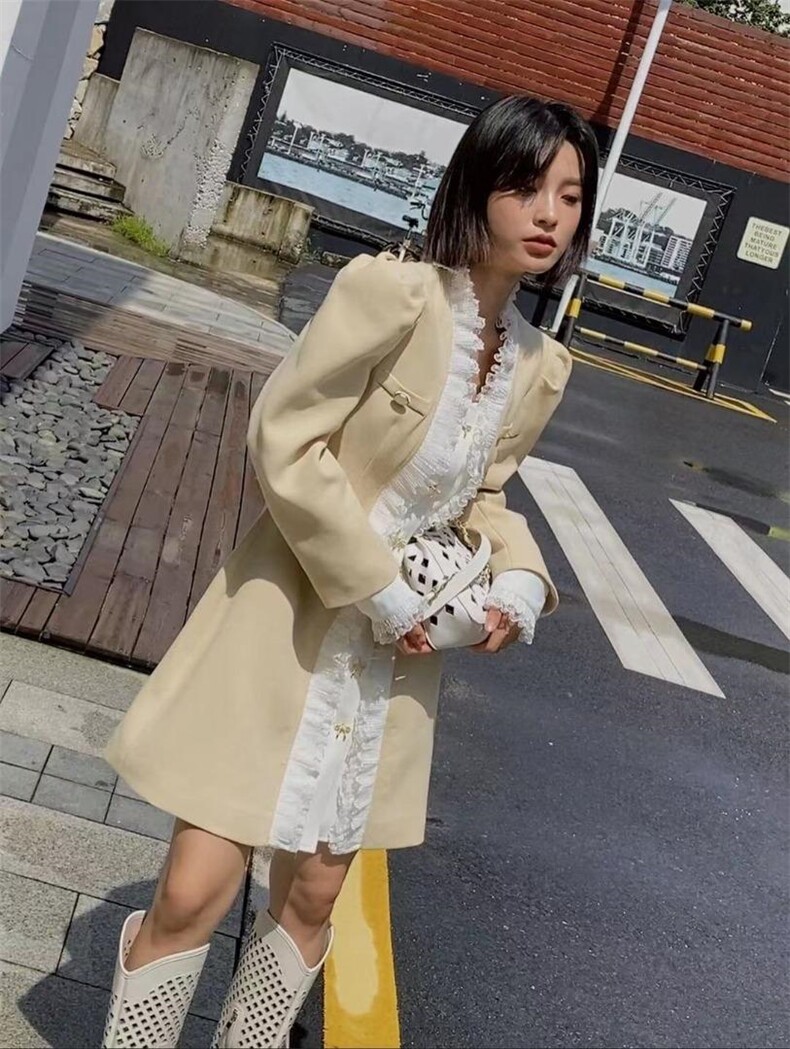 先精致再个性～假两件外套，其它，GN