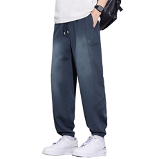 哈伦休闲裤男士春夏2026百搭痞帅宽松束脚潮牌工装长裤Z2607-P50，男装工装外套，星座509