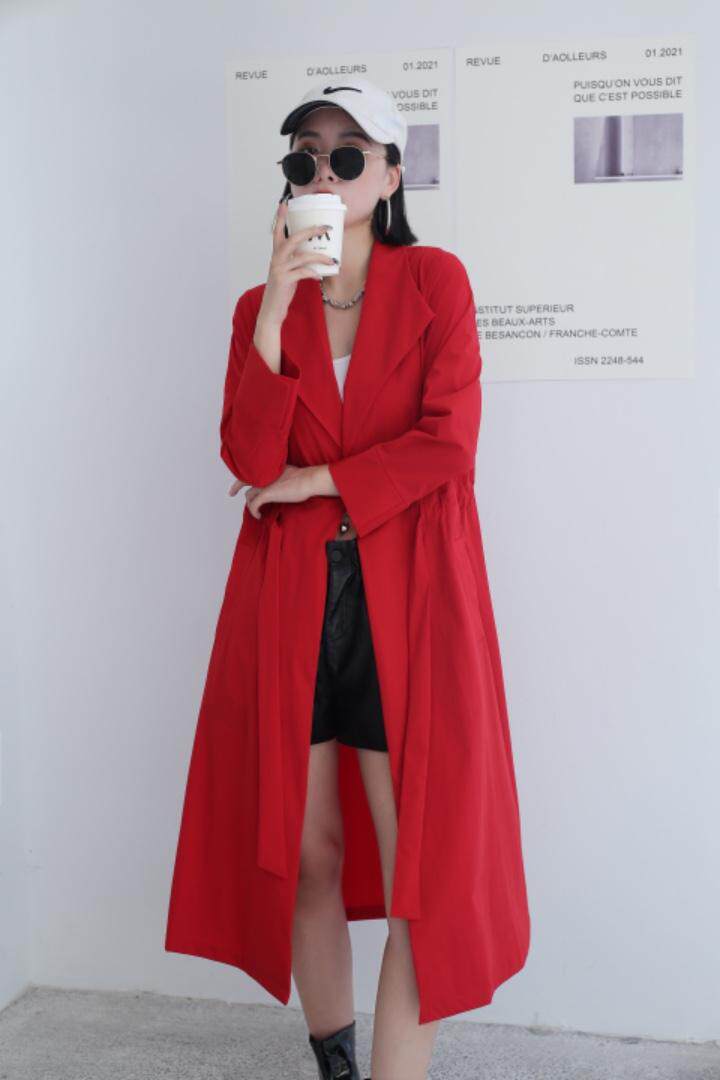 【现货】秋季新款风衣，面料采用四面弹，女装风衣，得瑟空间