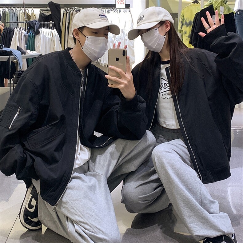 2026秋季美潮工装夹克情侣设计感棒球服外套2366特P69图片