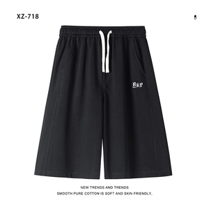 华棉短裤夏季潮牌美式休闲五分裤宽松休闲  XD1715特批35图片