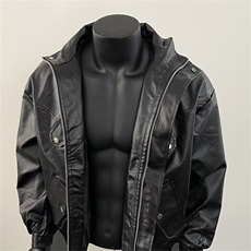 欧美街头潮流宽松机车服皮衣男潮痞帅SNY1025-P73，男装夹克，星座1109-3