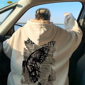 美式潮牌重磅水洗做旧连帽卫衣力推大码男XZ517A-2-Y7744-P68
