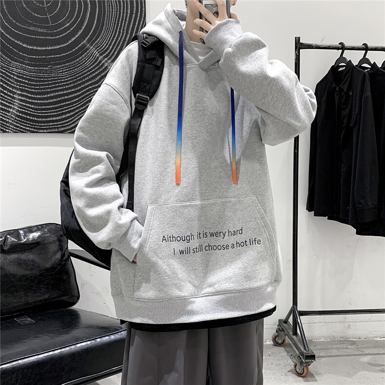 2026年春装七彩夜光镭射炫彩反光连帽卫衣A422-1-WY9001-P60控78,男装卫衣,电商A422-1