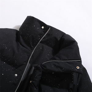 支持二开 冬装加棉加厚立领棉服男棉衣外套满天星面包服 M821-P75图片