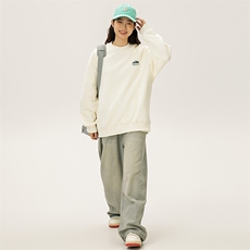 2025秋季新款男装日系潮牌宽松卫衣休闲外套WY616-F69，女装短外套，电商A101（原外27）