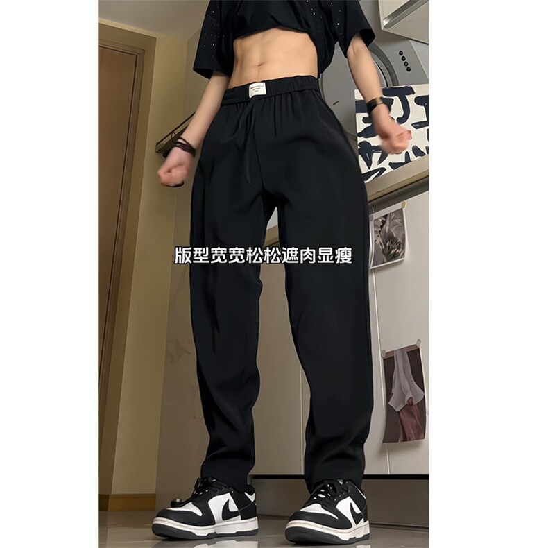 直播原版品质仓库现货夏季冰丝裤休闲裤西裤K62特批35,男装西裤,星座617B