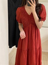 爆单王炸连衣裙推荐，女装连衣裙，唇蔻