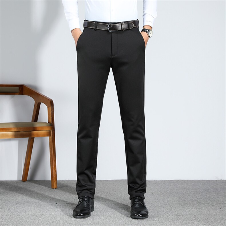 Z82172钱塘2020-2秋季中老年直筒休闲裤宽松百搭长裤主推款P77图片
