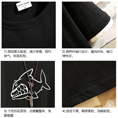 JT55041-P25假两件短袖t恤男大码胖子半袖体恤半截袖砖墙挂拍，男装T恤，电商A040A