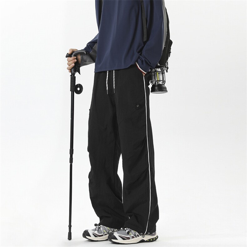 25年春款户外冲锋裤三防面料宽松工装裤现货C323-1-C7708-TP38，男装休闲裤，电商C323-1