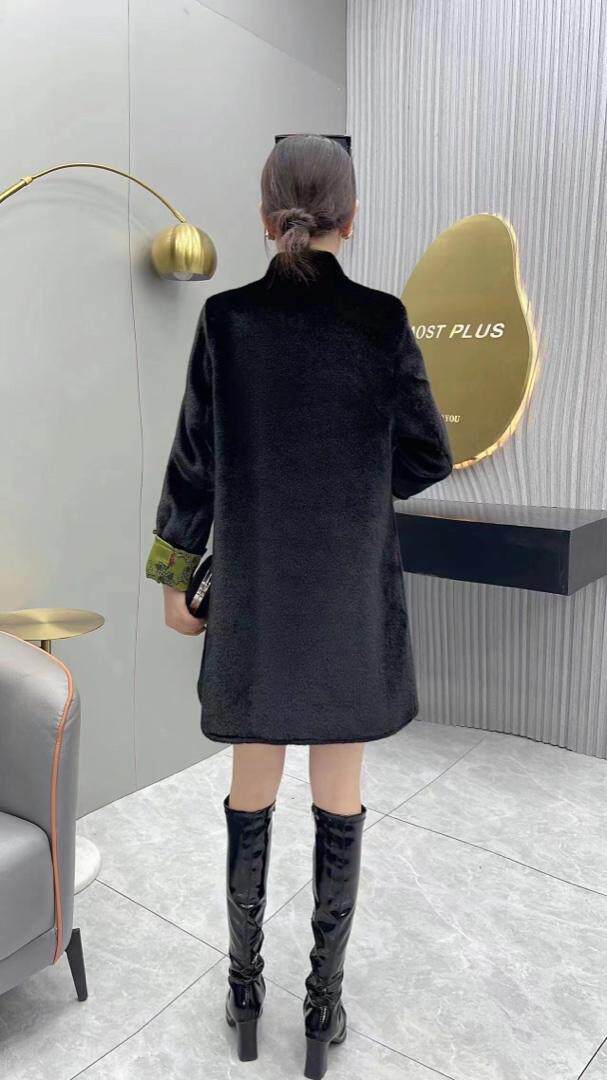 风盘扣貂外套排单中，其它，天使公主