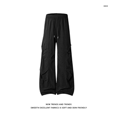 美式伞兵时尚潮流直筒垂顺设计感冲锋裤TP10-2249.9，男装休闲裤，星座718-1