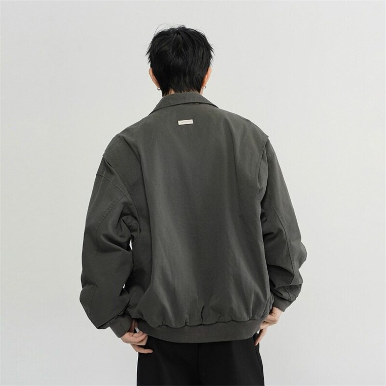 W9420-P73网图现货新款美式复古高街底特律工装外套潮牌夹克,男装夹克,星座1608-2
