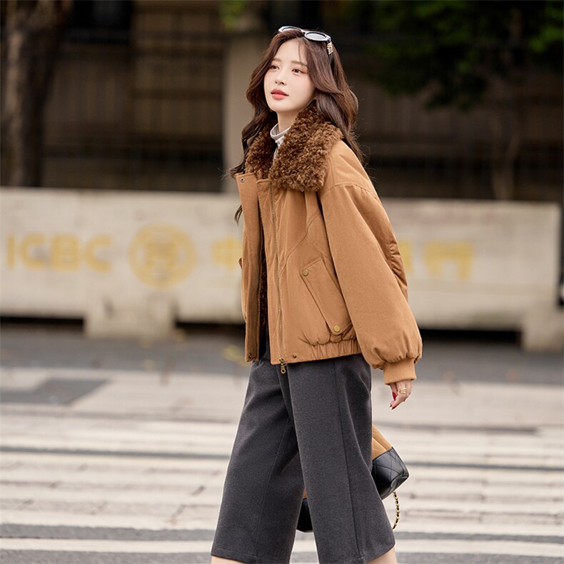 2025冬季新款工装派克服全毛加厚内胆,女装派克服,凯瑟曼