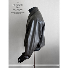 2026大口袋复古老钱翻领皮衣夹克J25/P128控158，男装夹克，电商A242