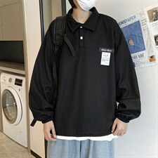 男春季华夫格夹克外套polo衫长袖C009P30,男装Polo衫,星座1116-2