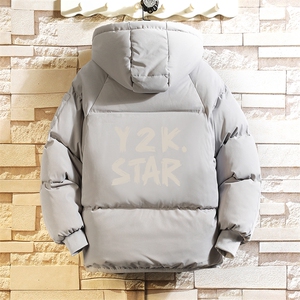 控128加绒面包服男大码羊羔毛棉衣男MY16347-P100图片