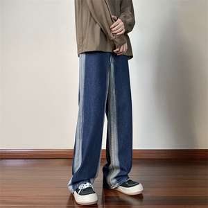 欧美高街vibe风裤子ins潮流美式渐变牛仔裤 B269-N330 P58图片