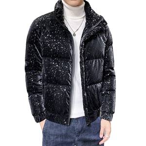 312A-5-602-P128 冬季新款男士韩版棉衣立领加厚潮流棉服A图片