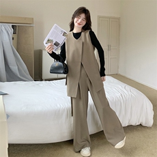 新品2026套装两件套背心+阔腿裤2C116-2508-P165-K228，女装套装/套裙，2C116