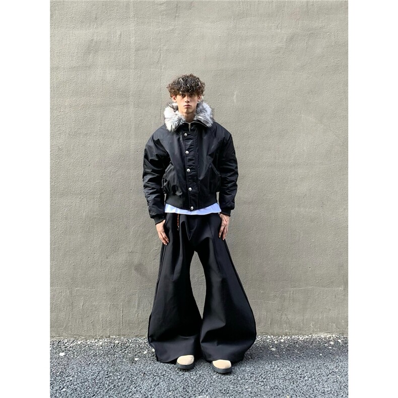 美式高级感连帽毛领座山雕外套男冬季夹克棉服潮M0220-P90,男装夹克,星座308B-2